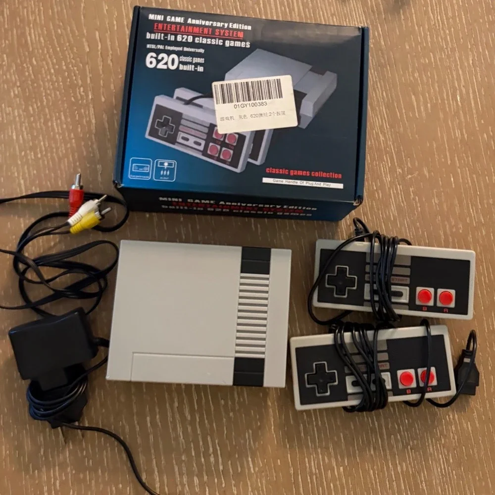 Mini Game Anniversary Edition Entertainment System 620 Classic Games Console